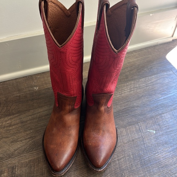 frye cowboy boots- so fun and comfy! - Picture 3 of 6
